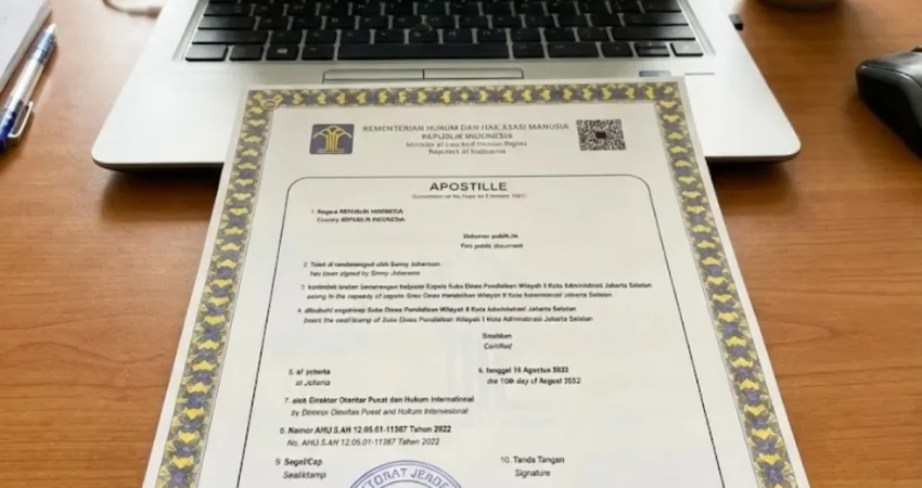 Apostille Akta Kelahiran