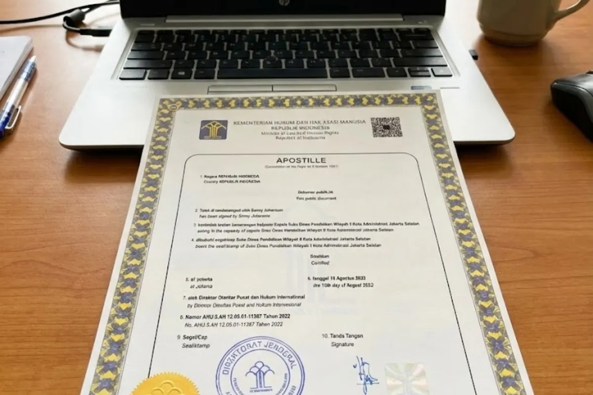 Apostille Akta Kelahiran