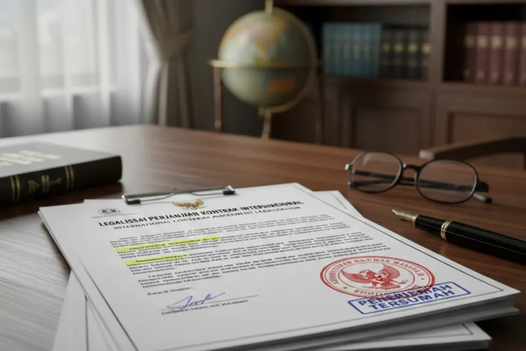 Legalisasi Perjanjian Kontrak Internasional
