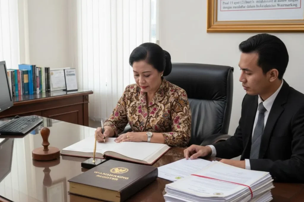 Prosedur Waarmerking dan Batasan Peran Notaris