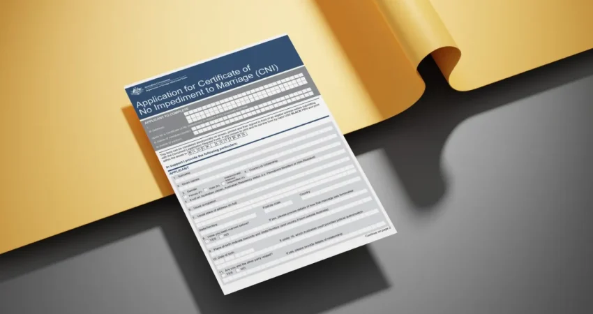 Certificate of No Impediment