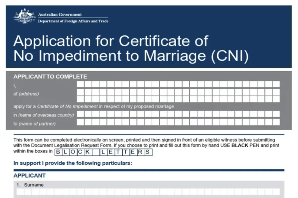 Prosedur Pengajuan Certificate of No Impediment
