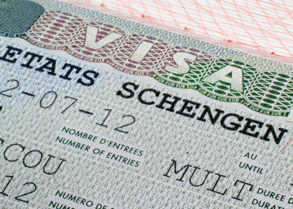 dokumen visa Schengen